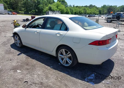 2005 Acura Tsx из США, поврежденный, VIN JH4CL96885C033368